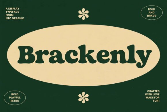 Brackenly Typeface for Bold Brand Identity