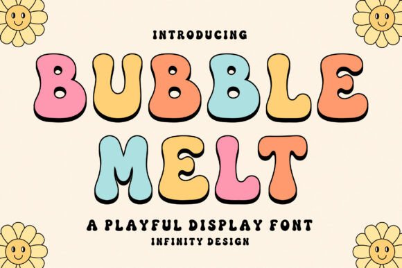 Bubble Melt: The Playful Display Font for Bold Campaigns