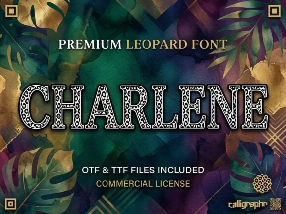 Charlene Display Font for Digital Branding