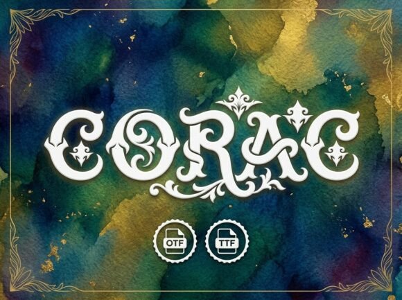 Corac: A Premium Display Font for Digital Impact