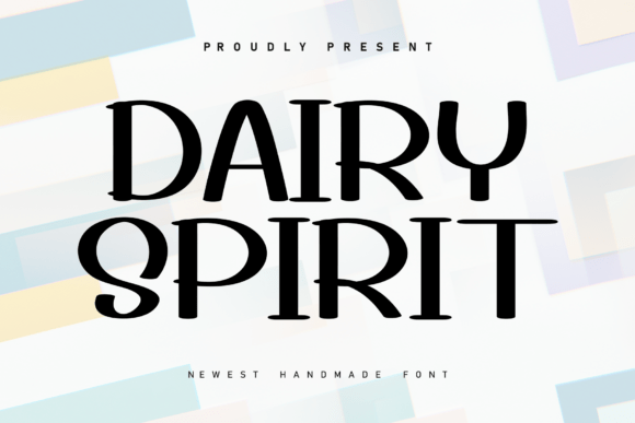 Dairy Spirit Handwritten Font for Web Design