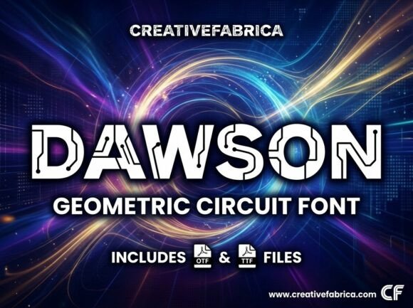 Dawson Display Typeface for Modern Web Design
