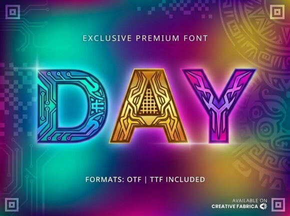 Day Typeface: A Modern Display Font for Bold Branding