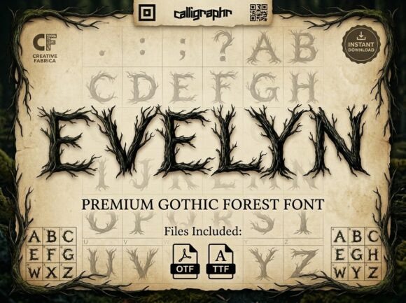 Evelyn: The Premium Gothic Display Typeface