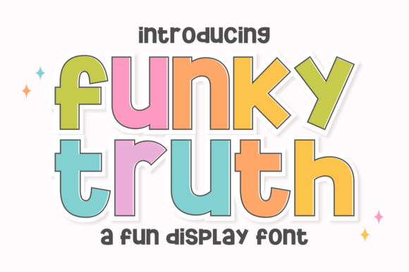 Funky Truth Typeface for Bold Digital Branding