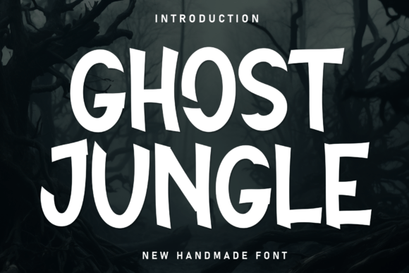 Ghost Jungle Handwritten Display Font for Makers