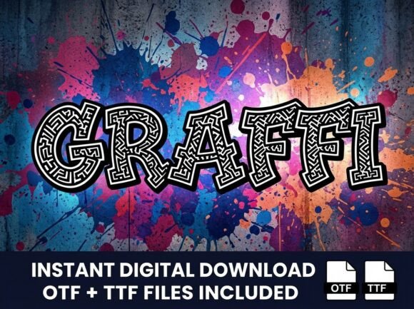 Graffi: The Bold Display Font for Impactful Branding