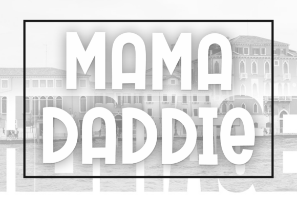 Mama Daddie: A Rhythmic Script Font for Web Design