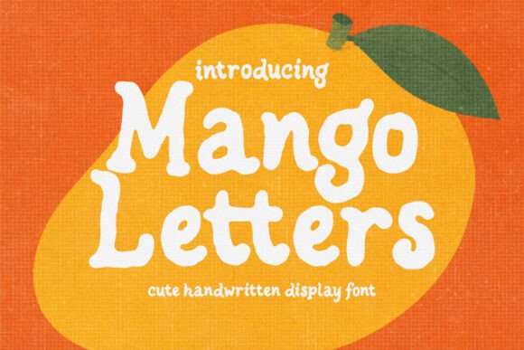 Mango Letters: A Juicy Display Font for Bold Campaigns