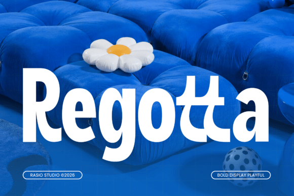 Regotta Typeface for Bold Campaign Design