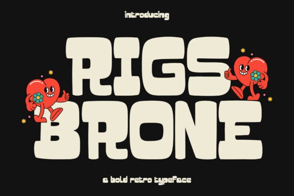 Rigs Brone: A Retro Typeface for Modern Brands