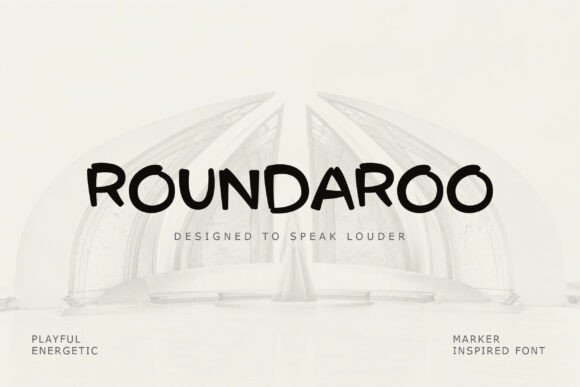 Roundaroo: The Playful Display Font for Marketers
