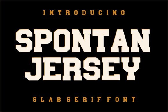 Spontan Jersey Typeface Review for Makers