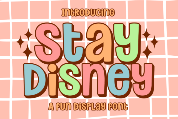 Stay Disney Typeface for Vibrant Branding