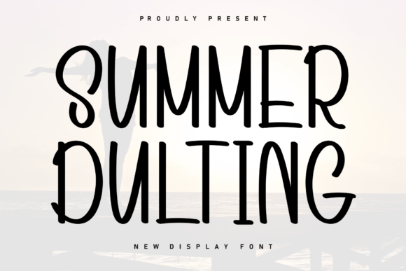 Summer Dulting: The Perfect Handwritten Display Font