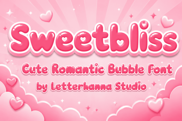 Sweetbliss Display Font for Editorial Design