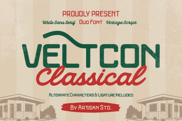 Veltcon: The Vintage Display Font for Bold Branding